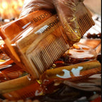 Buddha Natural Beard Kacchi Neem Wooden Comb | Grab2Buy