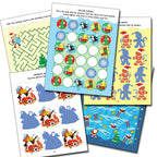 Dreamland Publications Christmas Activity Book for Kids – Fun Puzzles, Coloring, Mazes & More | Ages 4–8 | Grab2Buy