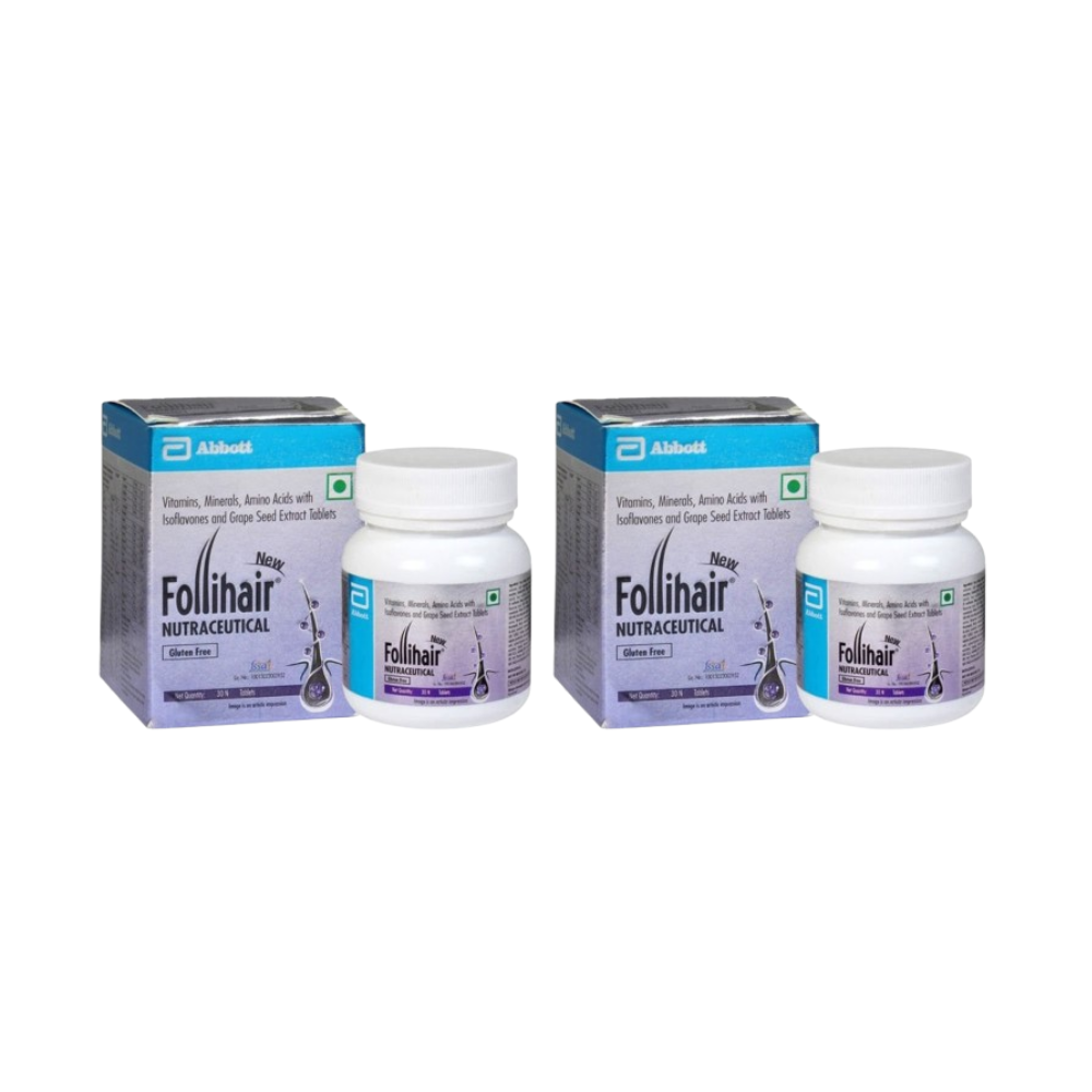 Abbott New Follihair Tablets, For Hair Growth | Grab2Buy