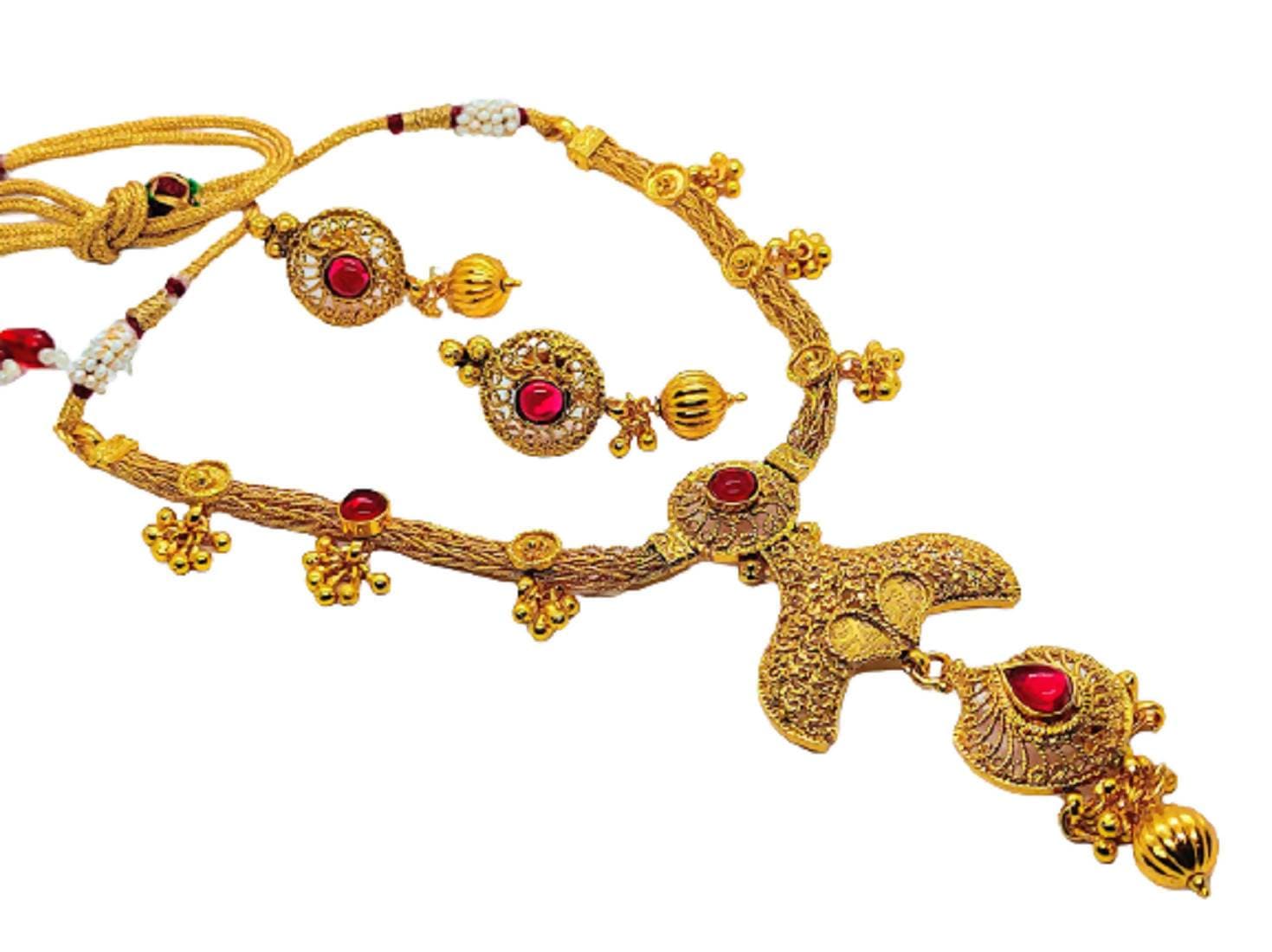 Kemp Designer Pink Necklace Set | Grab2Buy