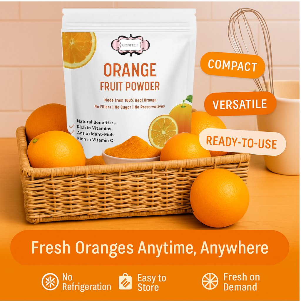 Confect Orange Fruit Powder | Grab2Buy