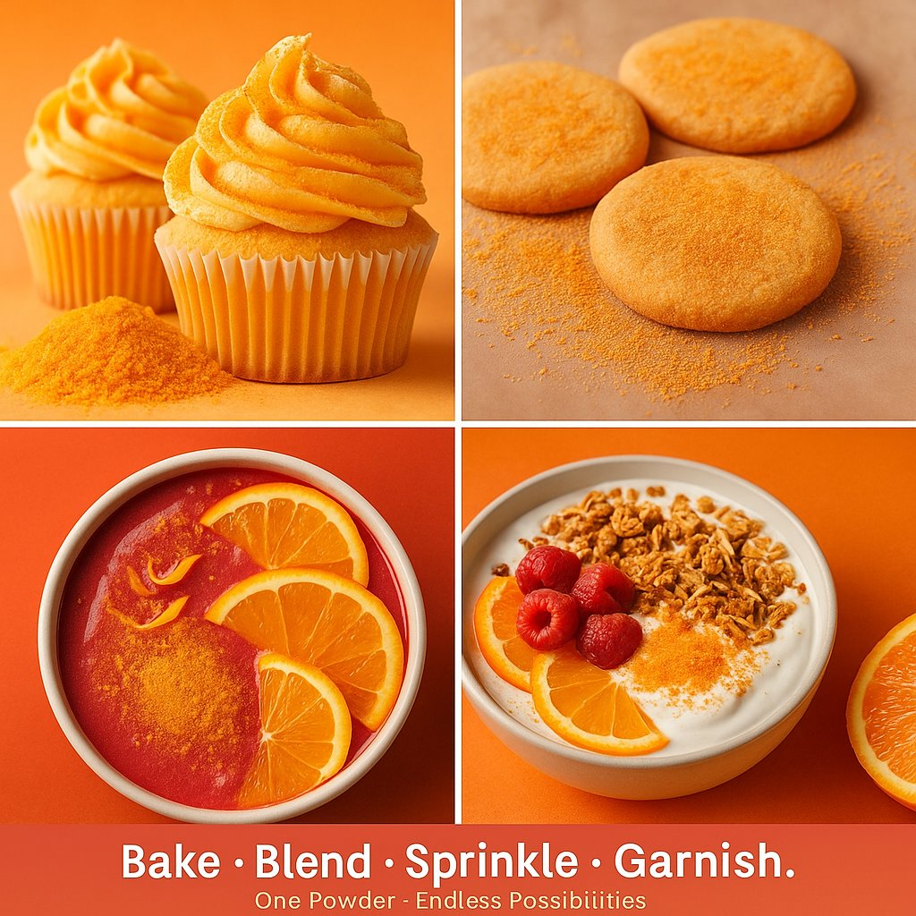 Confect Orange Fruit Powder | Grab2Buy