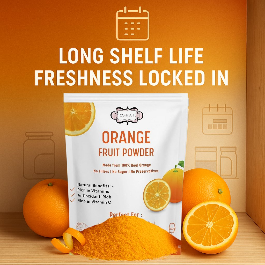 Confect Orange Fruit Powder | Grab2Buy