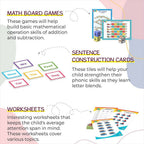 ClassMonitor Mini Learning Kit with Free Mobile App 14+ Learning & Education Topics for Preschool Learning Activities for Age 3 - 5 Years | Grab2Buy