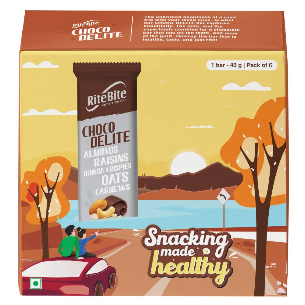 RiteBite Max Protein Choco Delite Energy Nutrition Bar | Grab2Buy