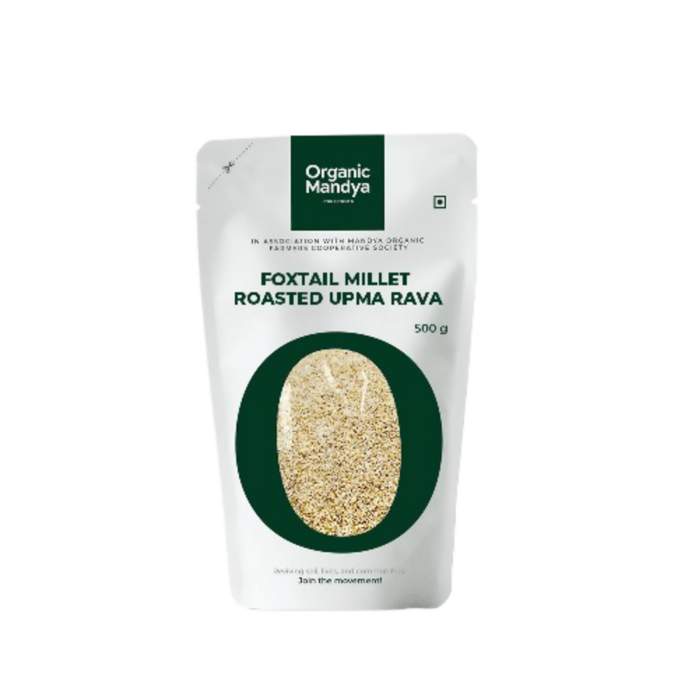 Organic Mandya Foxtail Millet Roasted Upma Rava | Swadesiicart