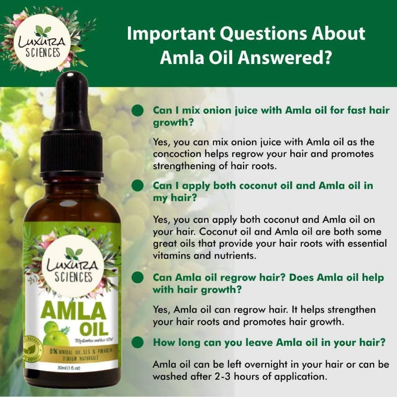 Luxura Sciences Amla Oil | Grab2Buy
