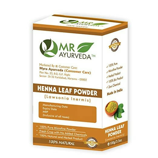MR Ayurveda Henna Leaf Powder | Grab2Buy