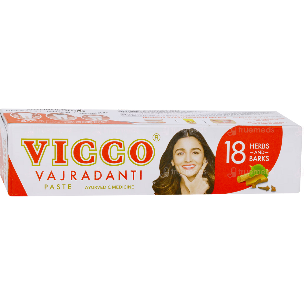 Vicco Vajradanti Ayurvedic 18 Herbs and Barks Toothpaste | Grab2Buy