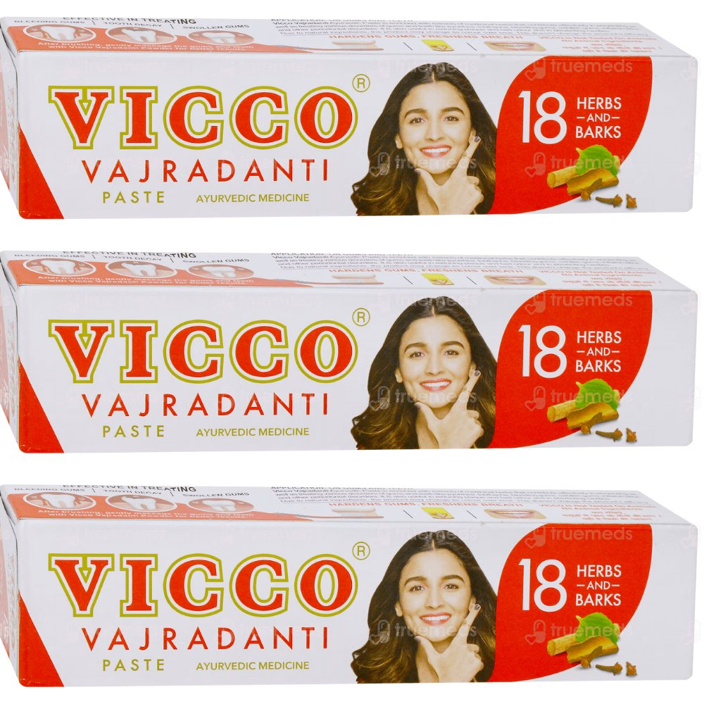 Vicco Vajradanti Ayurvedic 18 Herbs and Barks Toothpaste | Grab2Buy