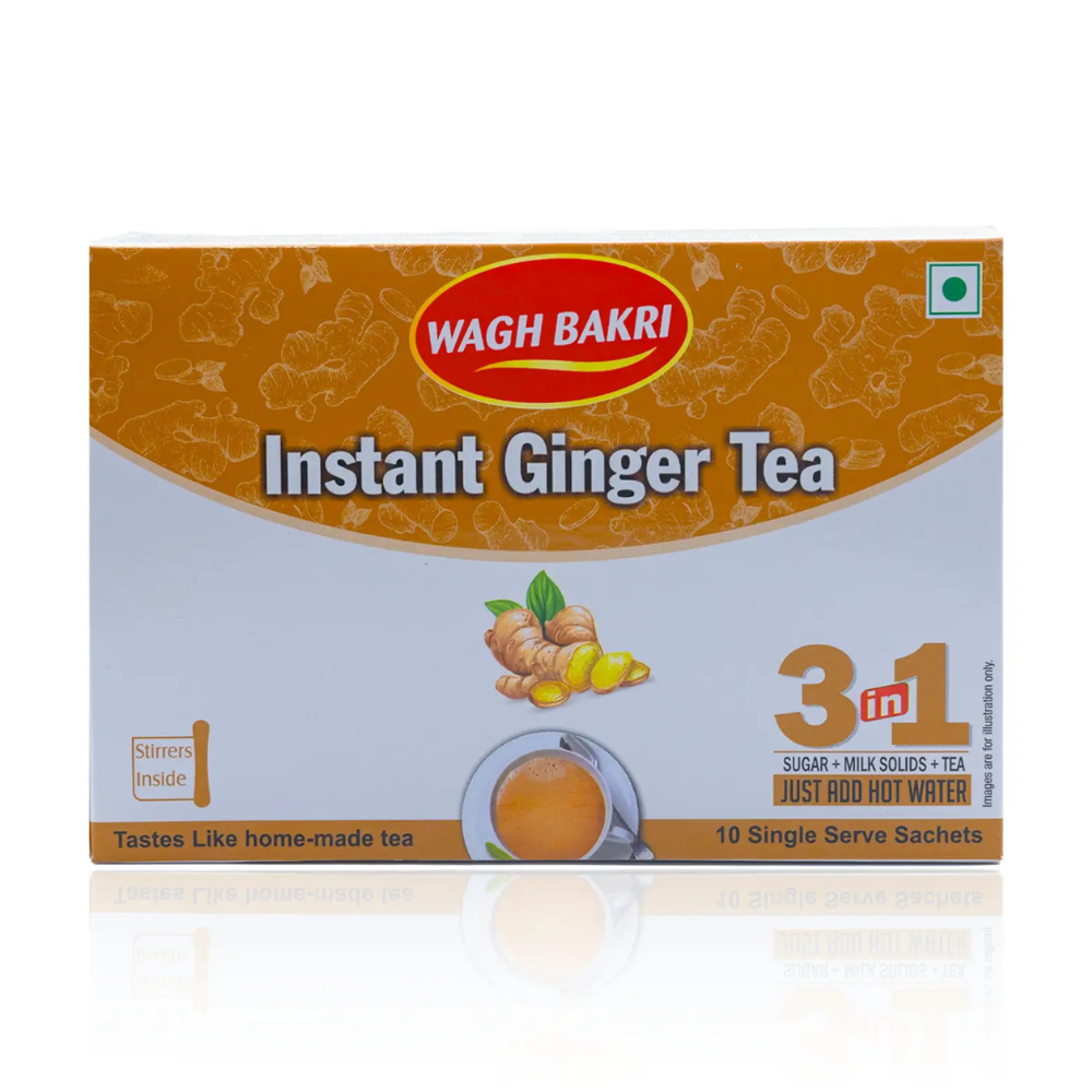Wagh Bakri Ginger Instant Tea Premix | Grab2Buy