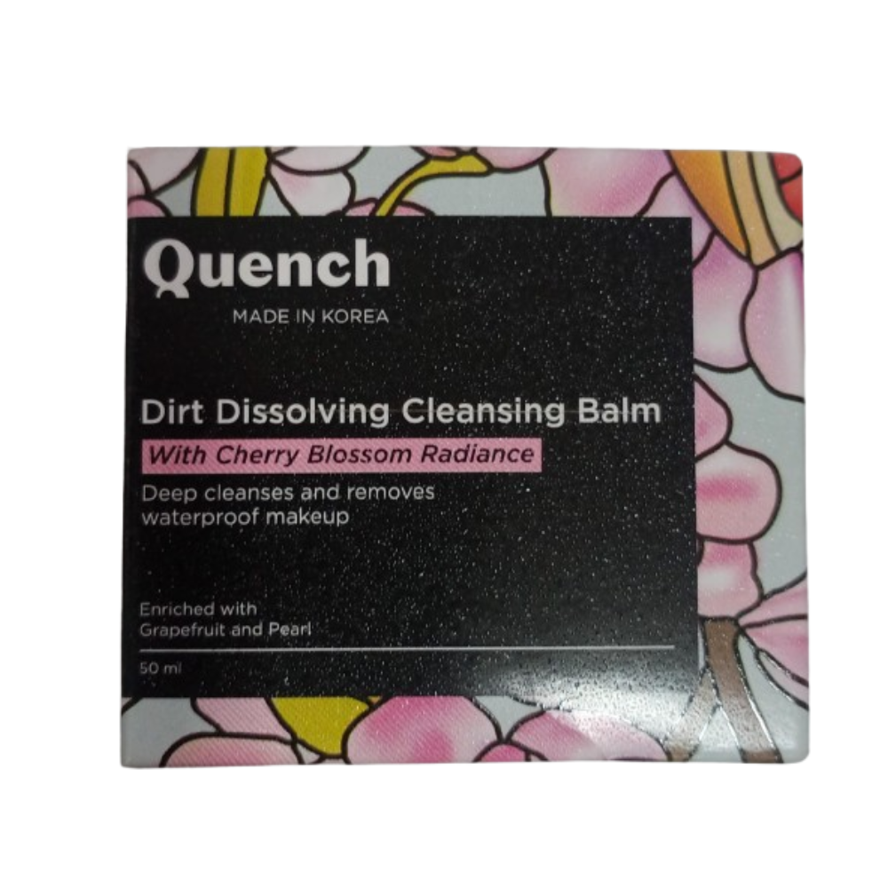 Quench Botanics Mon Cherry Dirt Dissolving Cleansing Balm - Korean Skincare | Grab2Buy