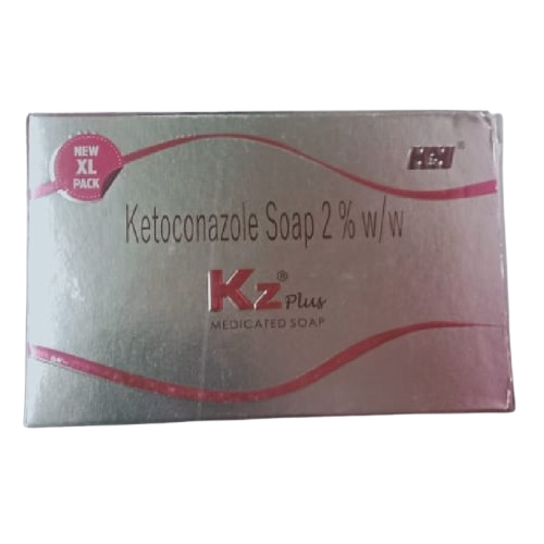 H&H KZ Soap with Ketoconazole | Shea Butter & Aloe Vera, 75gm