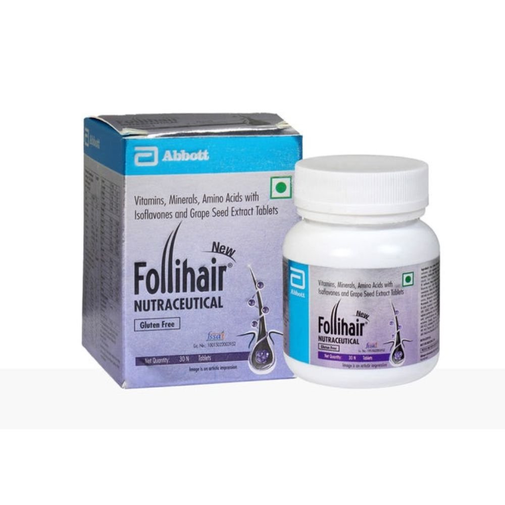 Abbott New Follihair Tablets, For Hair Growth | Grab2Buy