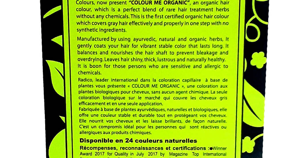 Radico Organic Hair Colour-Wine Red | Grab2Buy