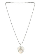 Women's Silver-Toned Blue Silver-Plated Handcrafted Chain - Ruby Raang | Grab2Buy