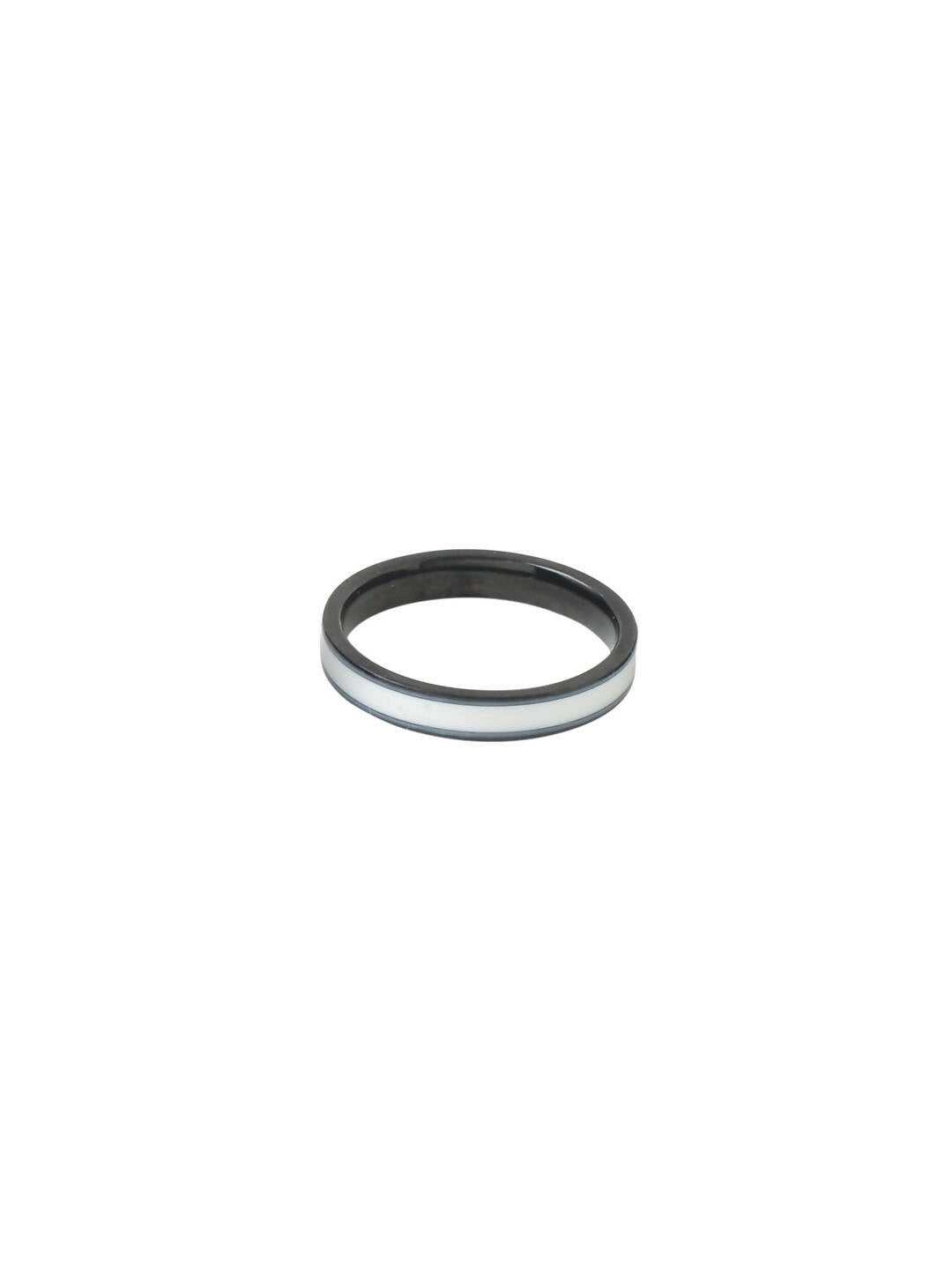 NVR Men's Silver Metal Ring | Grab2Buy