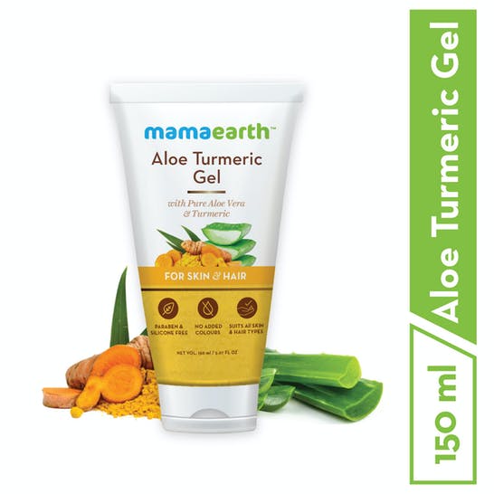 Mamaearth Aloe Turmeric Gel For Skin & Hair | Grab2Buy