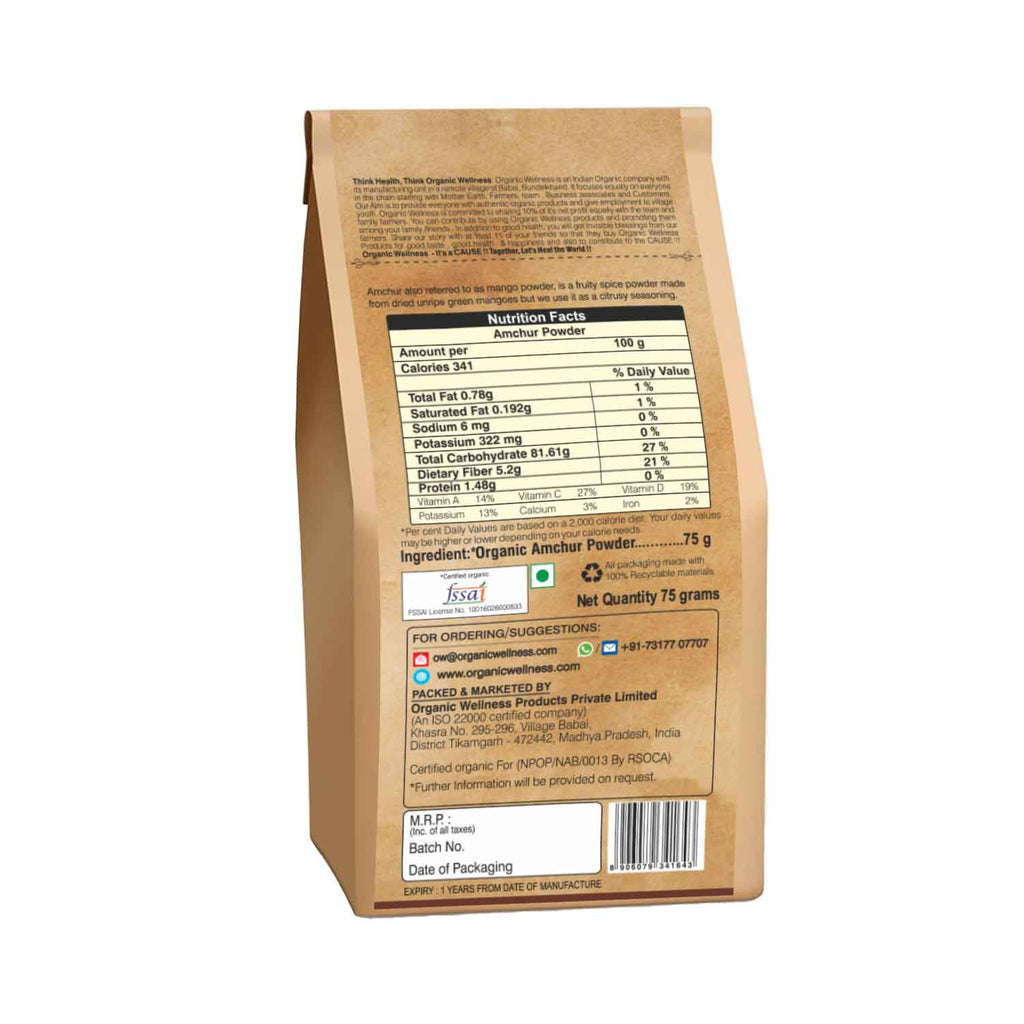 Organic Wellness Amchur Powder | Grab2Buy