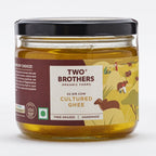 Two Brothers Organic Farms A2 Gir Cow Cultured Ghee | Cultured Cow Desi Ghee | Curd-Churned Bilona Ghee | Pure, Natural, and Healthy | Swadesiicart