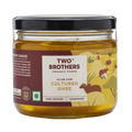 Two Brothers Organic Farms A2 Gir Cow Cultured Ghee | Cultured Cow Desi Ghee | Curd-Churned Bilona Ghee | Pure, Natural, and Healthy | Swadesiicart