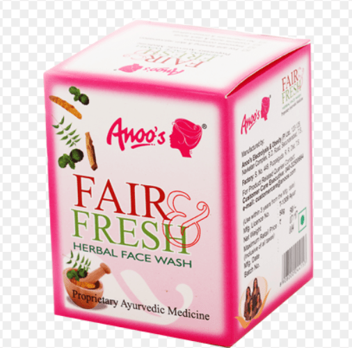 Anoos Fair and Fresh Herbal Face Wash | Swadesiicart