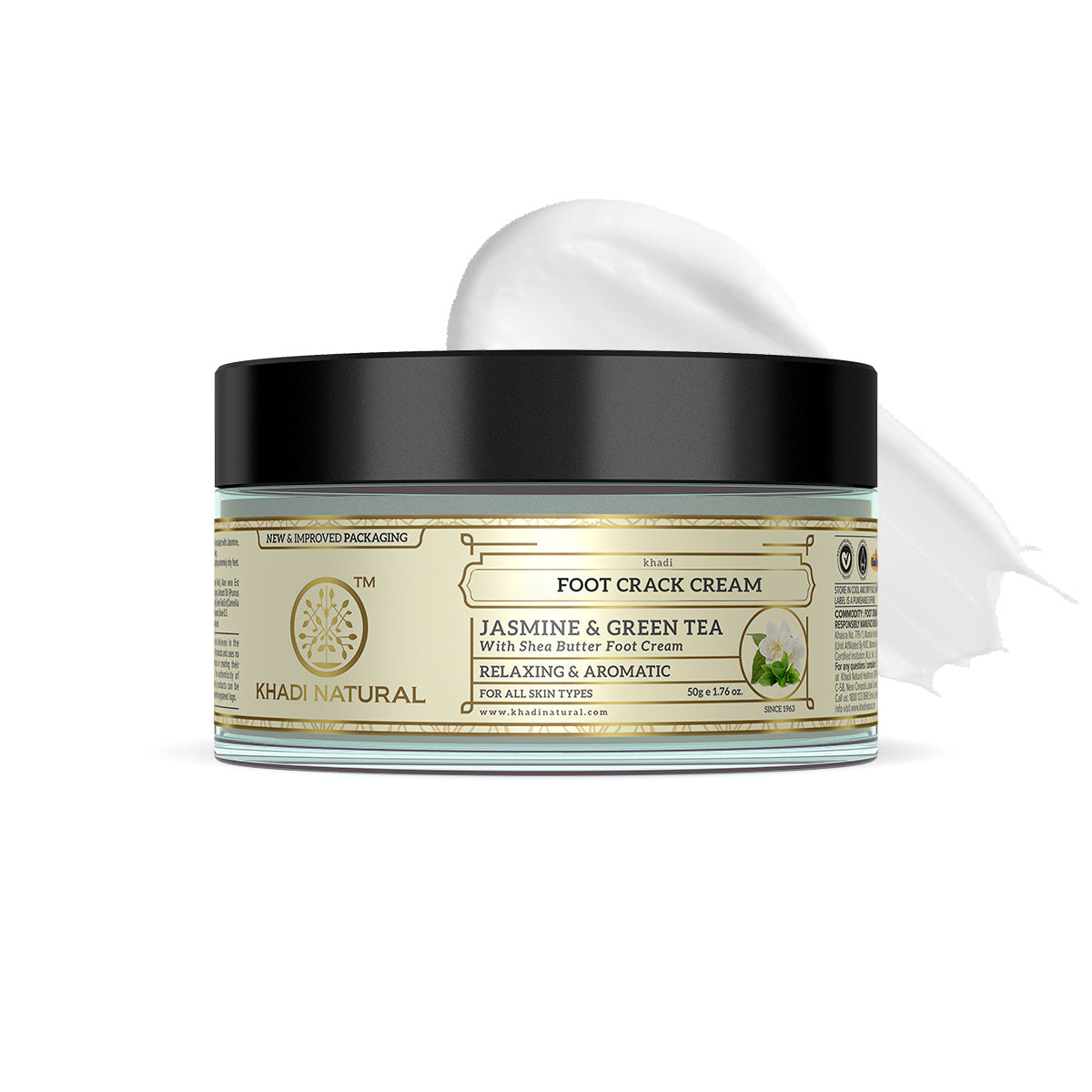Khadi Natural Jasmine & Green Tea Foot Crack Cream