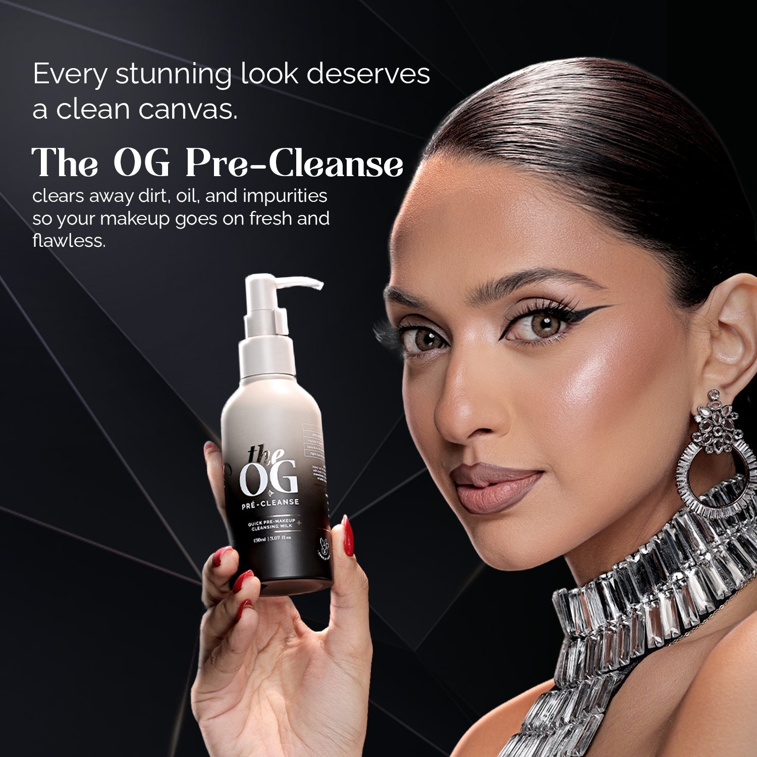 Aflairza The OG Pre-Makeup Cleansing Milk With Jojoba & Argan Oil for Gentle Daily Cleanser & Makeup Prep | Grab2Buy