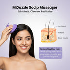 MiDazzle Midazzle Scalp Massager MIHA6315 | Grab2Buy