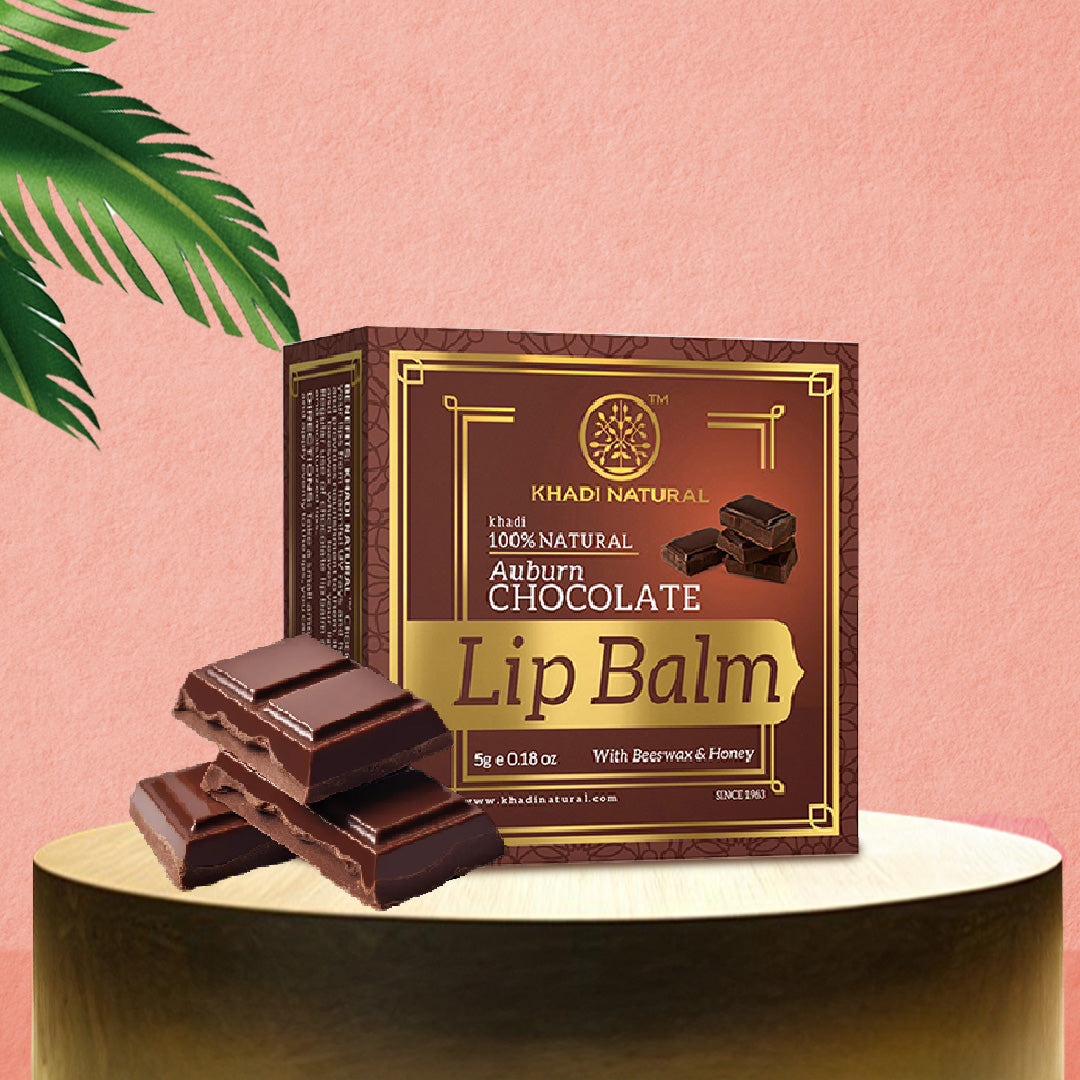 Khadi Natural Chocolate Lip Balm