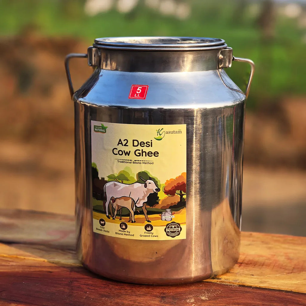 Kasutam A2 Desi Cow Bilona Ghee | Swadesiicart