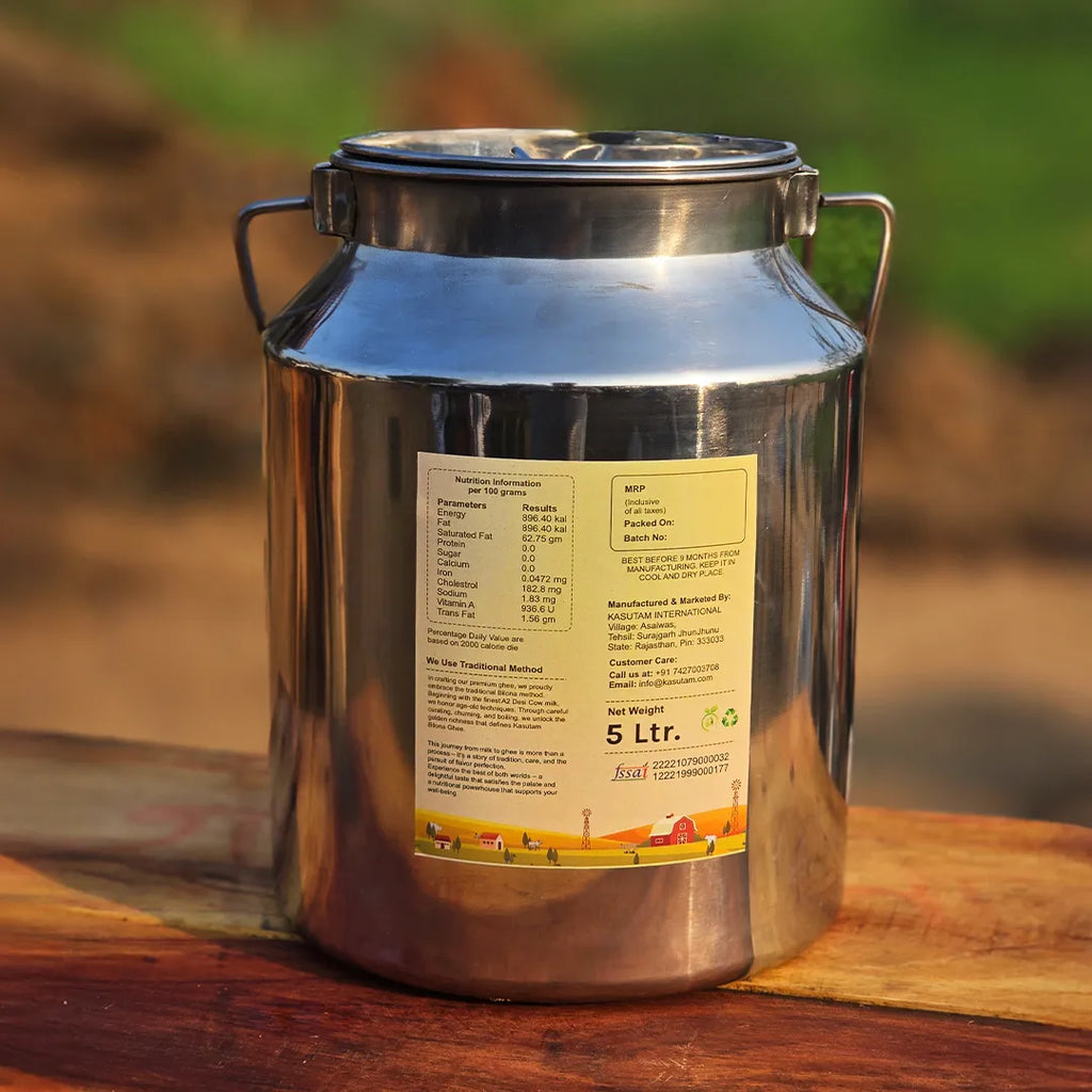 Kasutam A2 Desi Cow Bilona Ghee | Swadesiicart