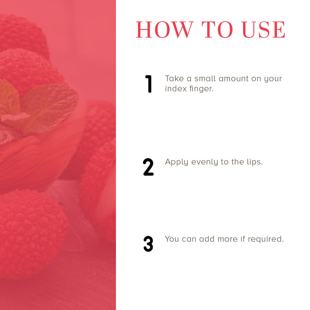 Khadi Natural Lychee Lip Balm