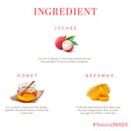 Khadi Natural Lychee Lip Balm