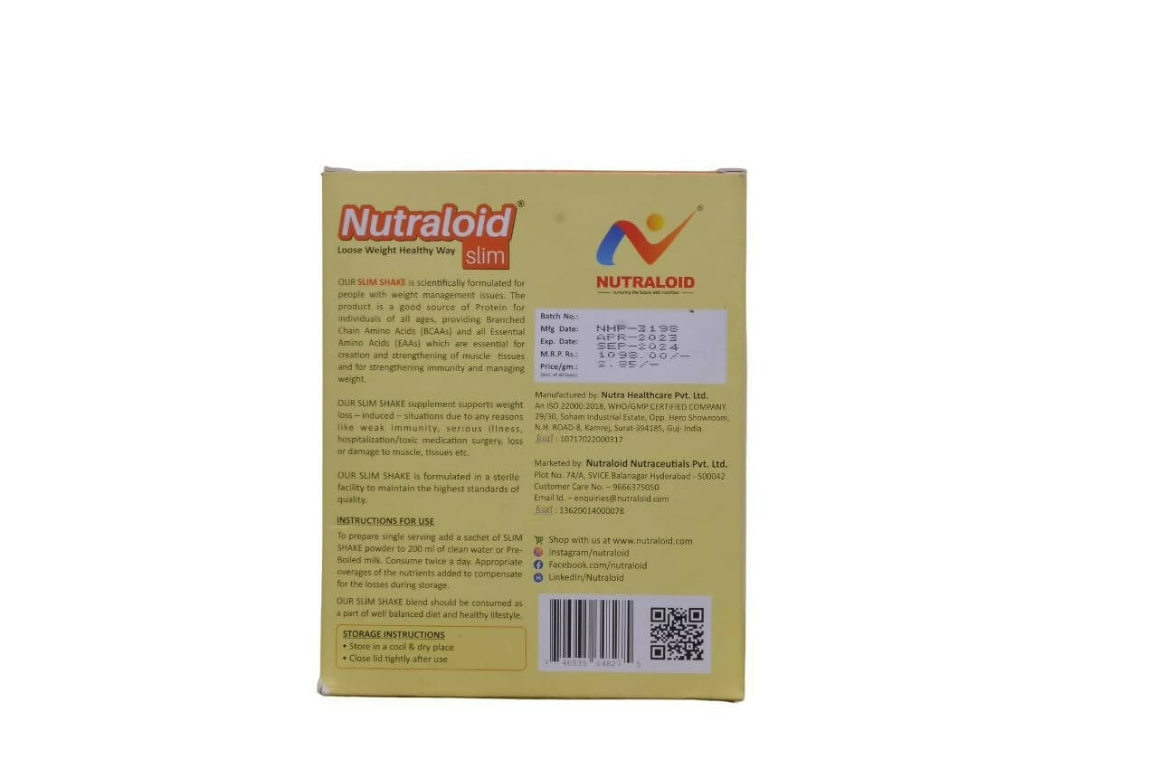 Nutraloid Slim Weight Loss Protein Powder (Mango) | Grab2Buy