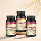 Jagat Pharma Ashwagandha Capsules | Helps Relieve Stress and Anxiety