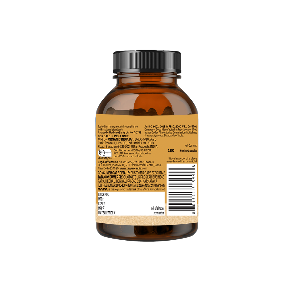 Jagat Pharma Ashwagandha Capsules | Helps Relieve Stress and Anxiety