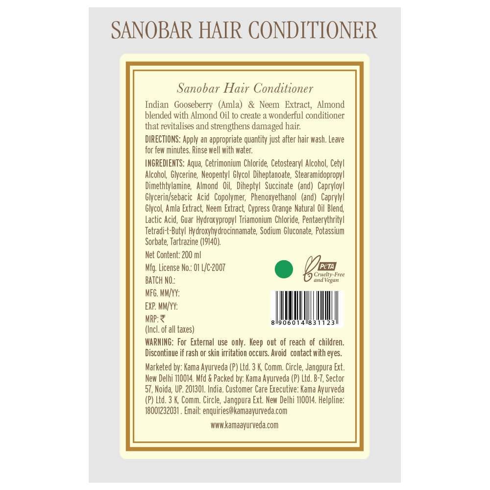 Kama Ayurveda Sanobar hair conditioner 200ml | Grab2Buy