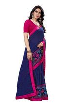 Vamika Navy Chiffon Emboridered Saree (SUIDHAGA NAVY) | Grab2Buy
