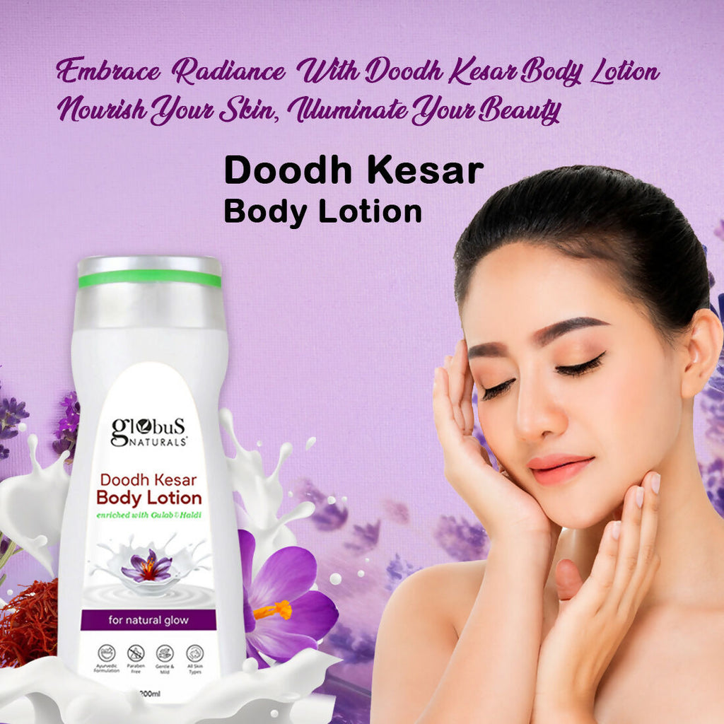 Globus Naturals Doodh Kesar Body Lotion | Grab2Buy