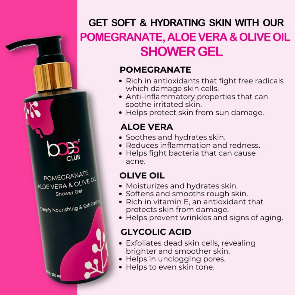 Baes Club Deeply Nourishing & Exfoliating Shower Gel | Grab2Buy