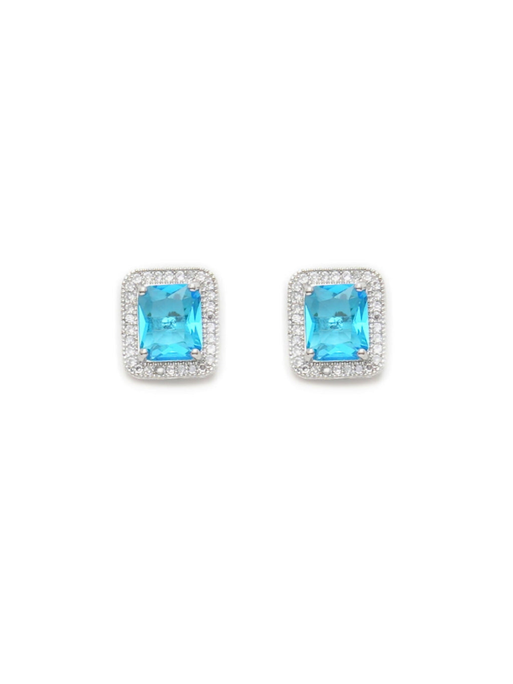 stone stud (sky blue) - Ruby Raang | Grab2Buy