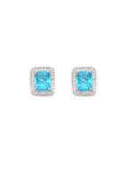 stone stud (sky blue) - Ruby Raang | Grab2Buy
