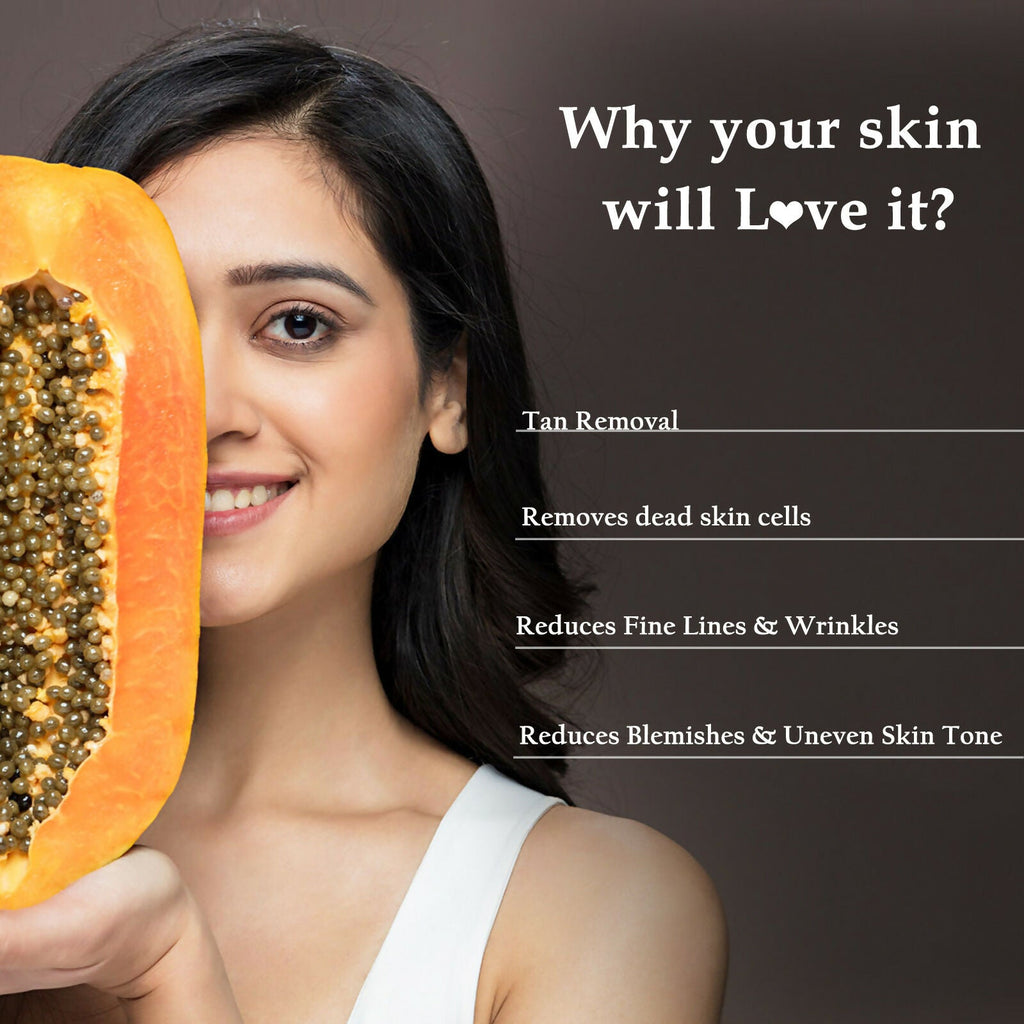 Globus Naturals Papaya Face Wash with Coffee & Vitamin-E | Grab2Buy