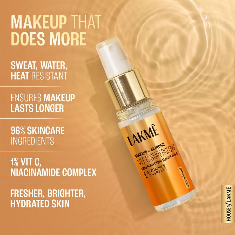 Lakme Vitamin C Superglow Skin Perfecting Makeup Fixer | Grab2Buy