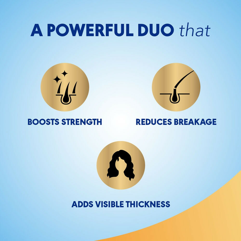 Clinic Plus With Rice Water Protein + Vitamin-E Strong & Thick Shampoo | Grab2Buy