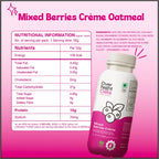 OverNightOats Vegan Mixed Berries Crème Oatmeal