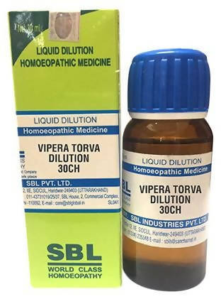 SBL Homeopathy Vipera Torva Dilution | Grab2Buy