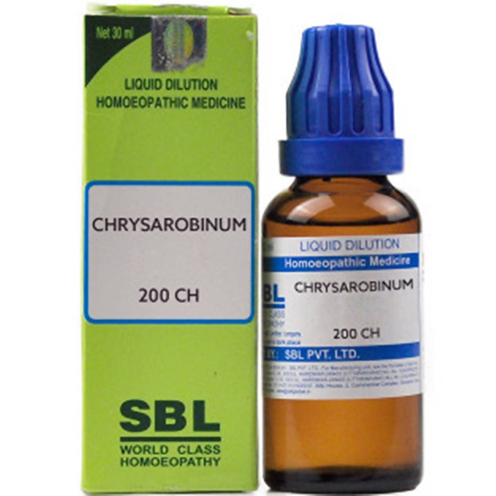 SBL Homeopathy Chrysarobinum Dilution | Grab2Buy
