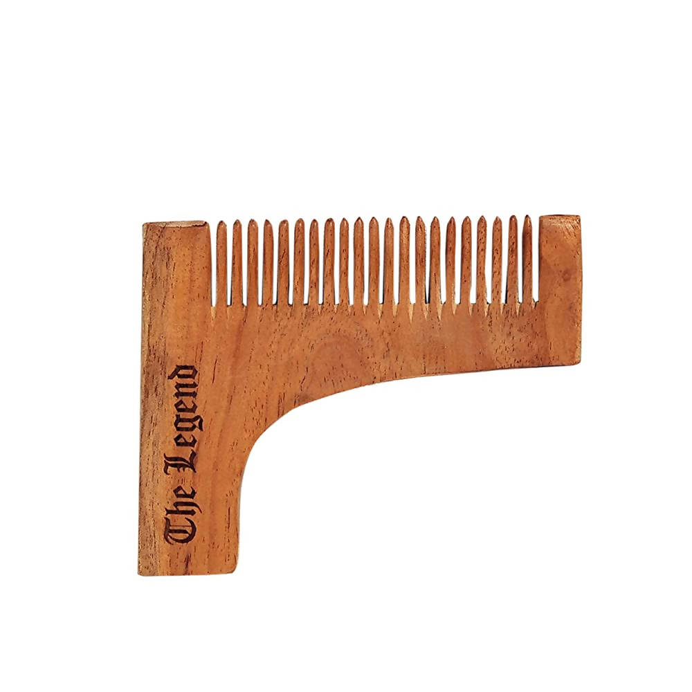 The Legend Organic Pure Neem Wood Comb For Beard Sharping | Grab2Buy